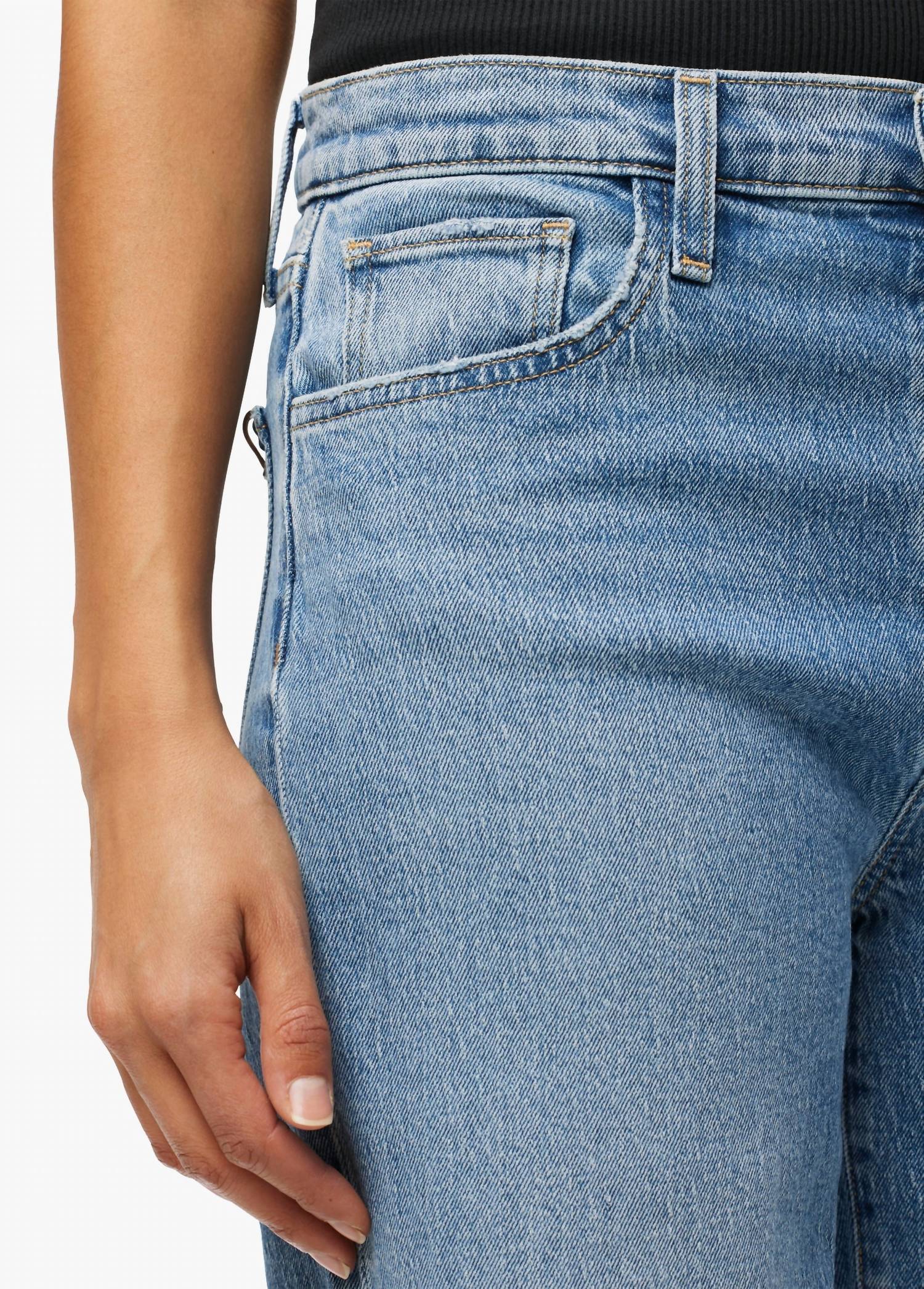 Joe's Jeans 90's Niki Boyfriend Jeans in bad habit mid wash - women's jeans - view 7