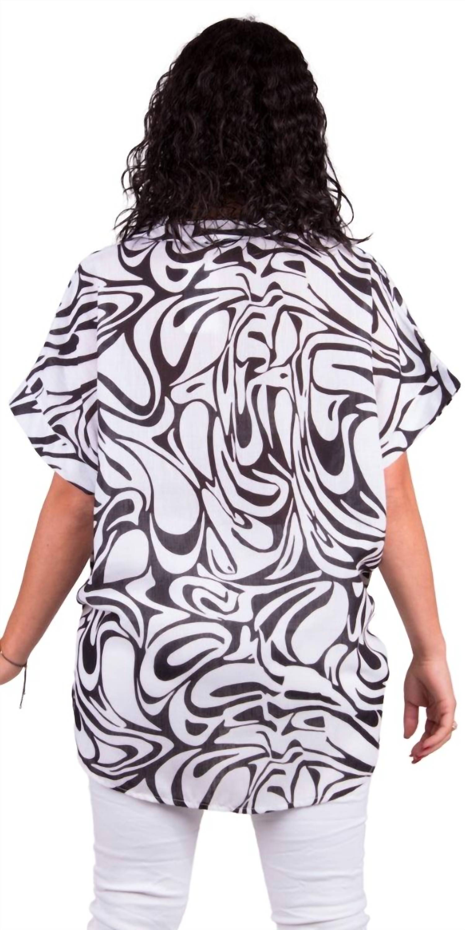 Gigi Moda - Tropical Button Down Shirt