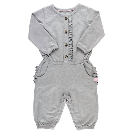 Rufflebutts - Girl's Full Length Long Sleeve Romper