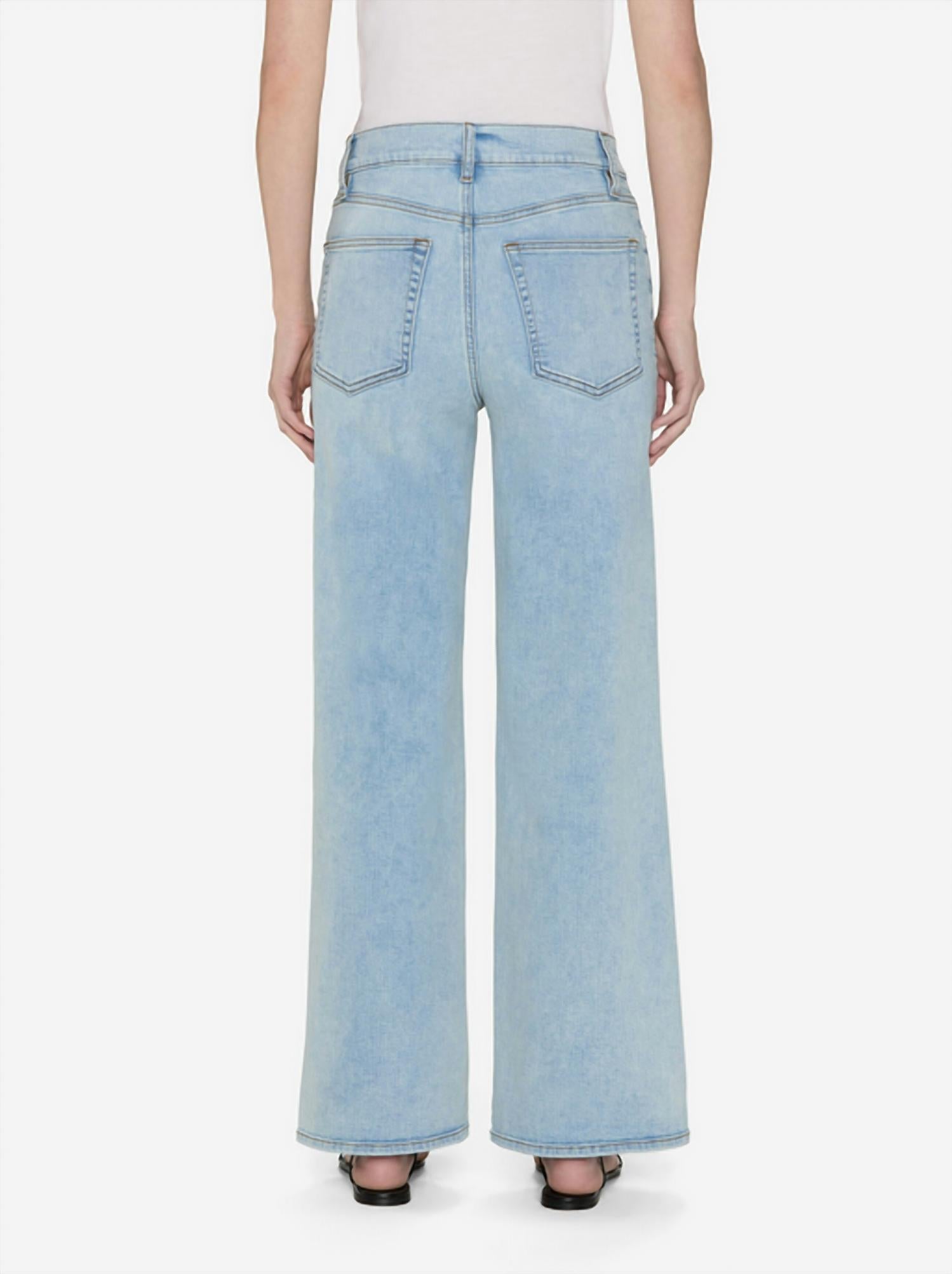 Frame - Le Slim Palazzo Wide Leg Flare Jeans