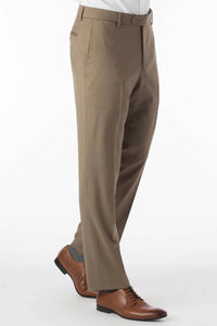 Ballin - Super 130s Loro Piana Wool Gabardine Flat Front Trouser - Park Traditional Fit