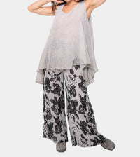 Baci - Asymmetrical Raw Edge Tank