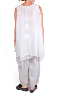Baci - Elastic Waist Harem Pant