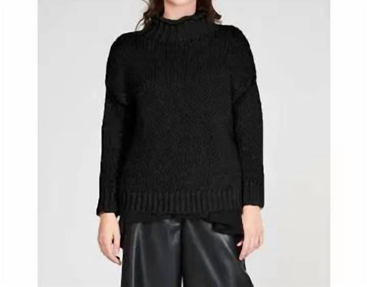 Baci - Knit Mock Neck Sweater