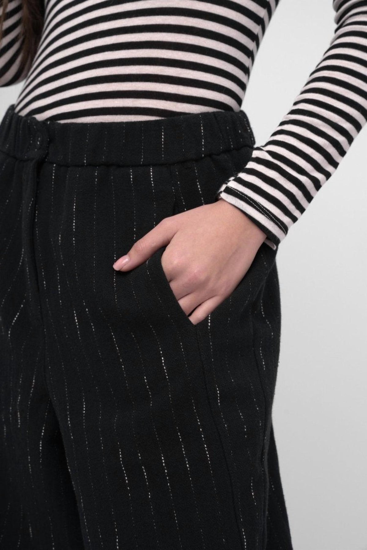 Striped Wide Leg Pant