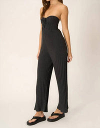 Project Social T - MARSEILLE STRAPLESS RIB JUMPSUIT