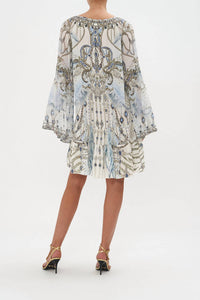 Camilla - A-line Gathered Panel Dress