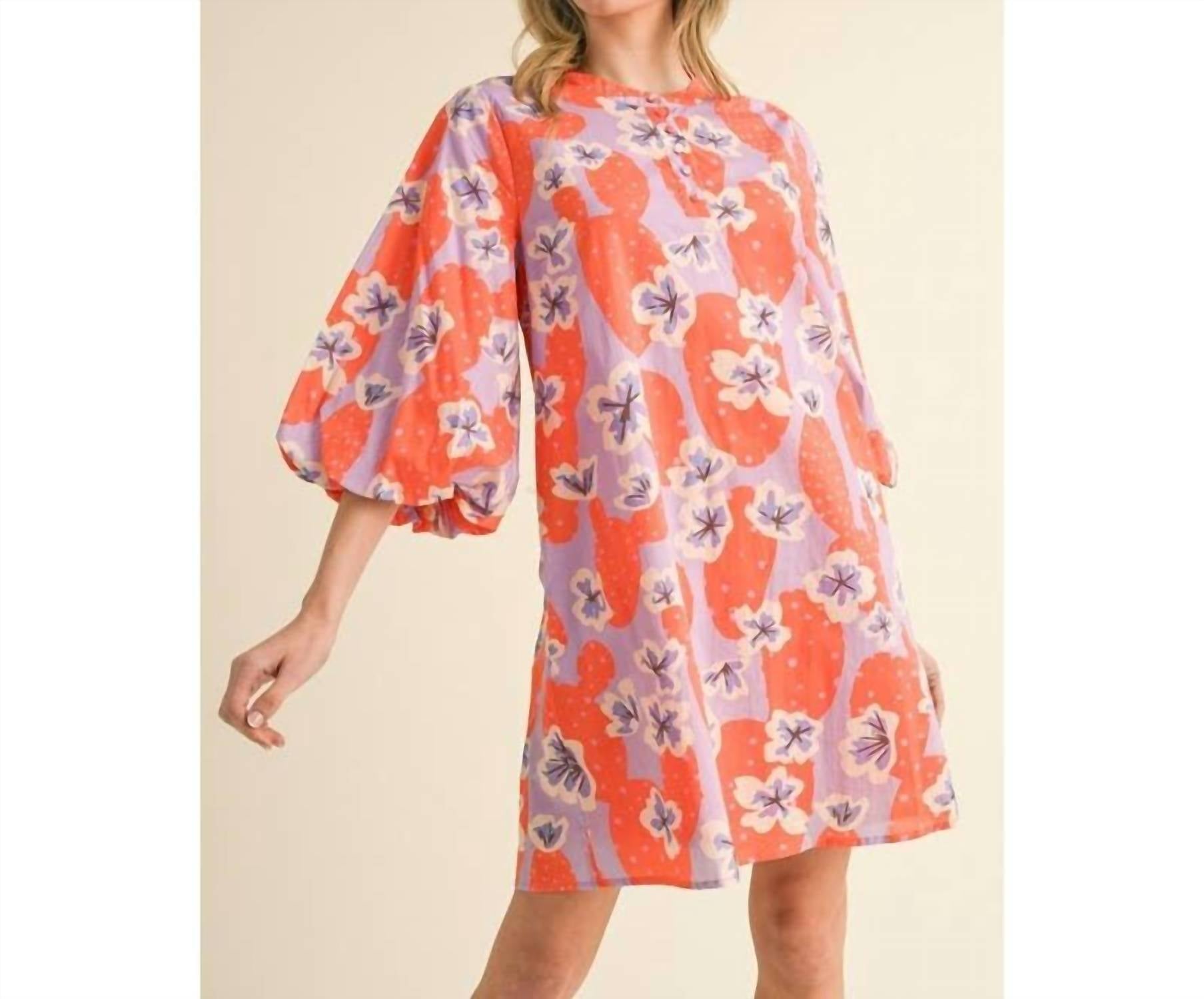 Style Usa - Gardens Of Floral Dress
