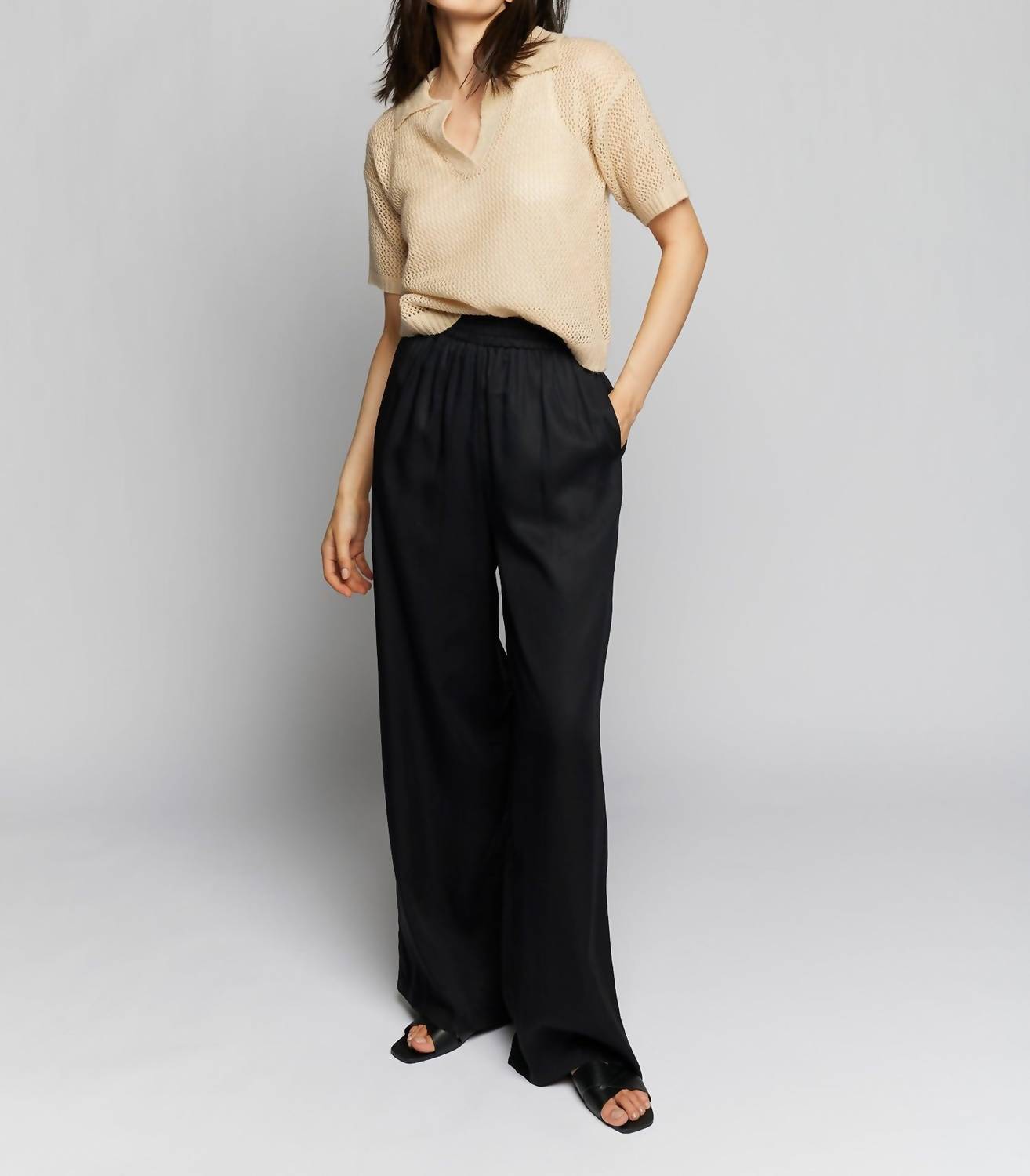 Lblc The Label - Winnie Open Knit Top