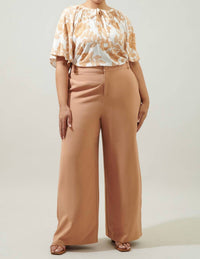 Sugarlips - BELTED WIDE LEG TROUSERS