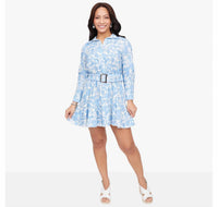 Astrid - Naples Belted Dress