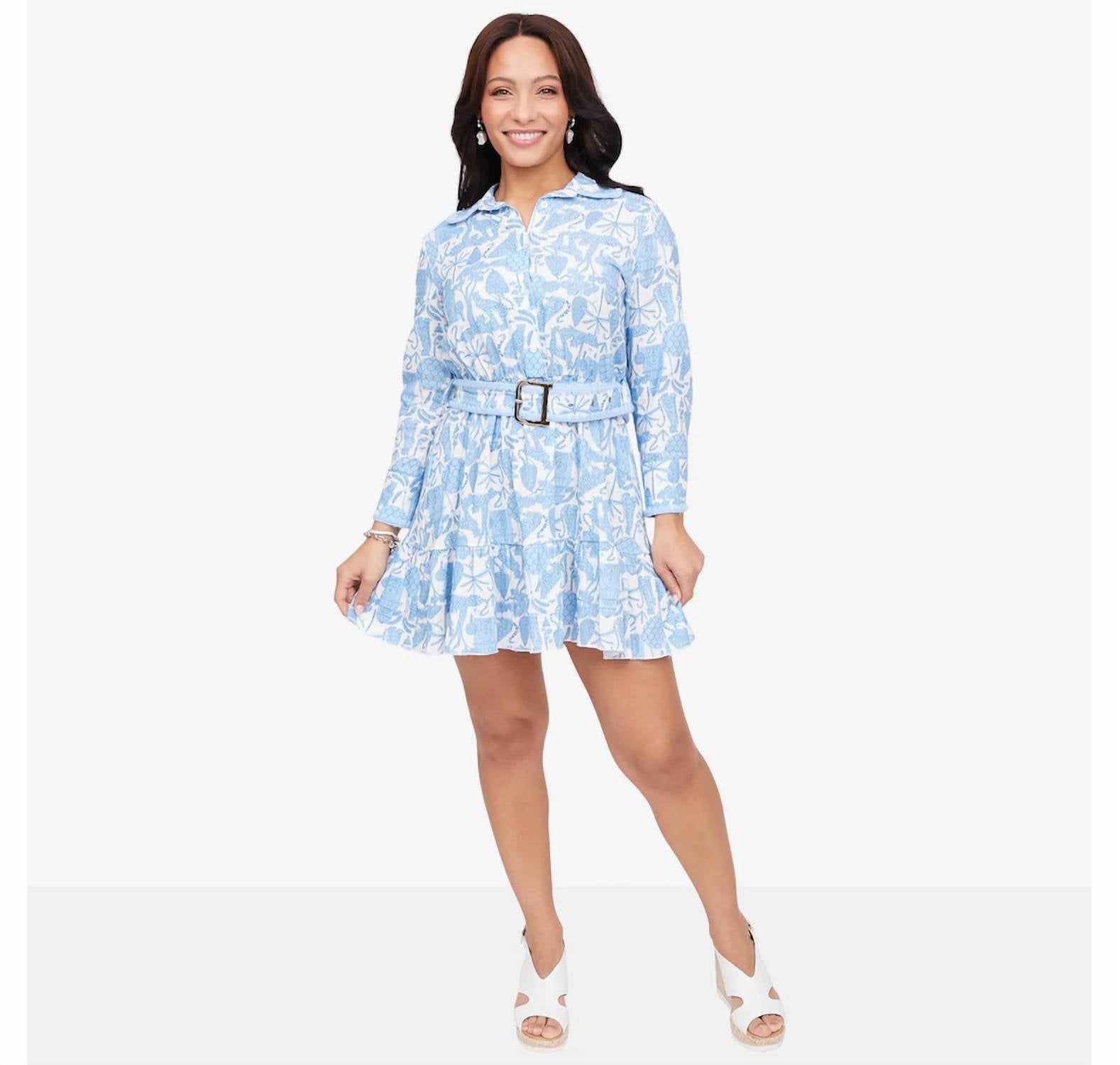 Astrid - Naples Belted Dress