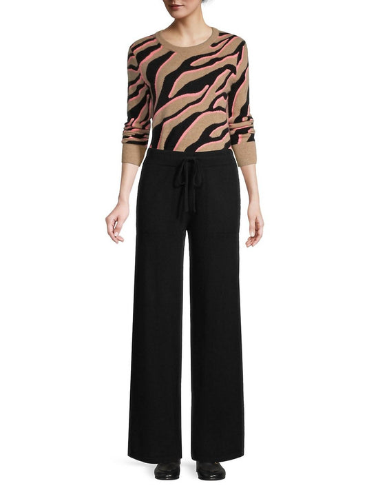 Cashmere Wide Leg Pant