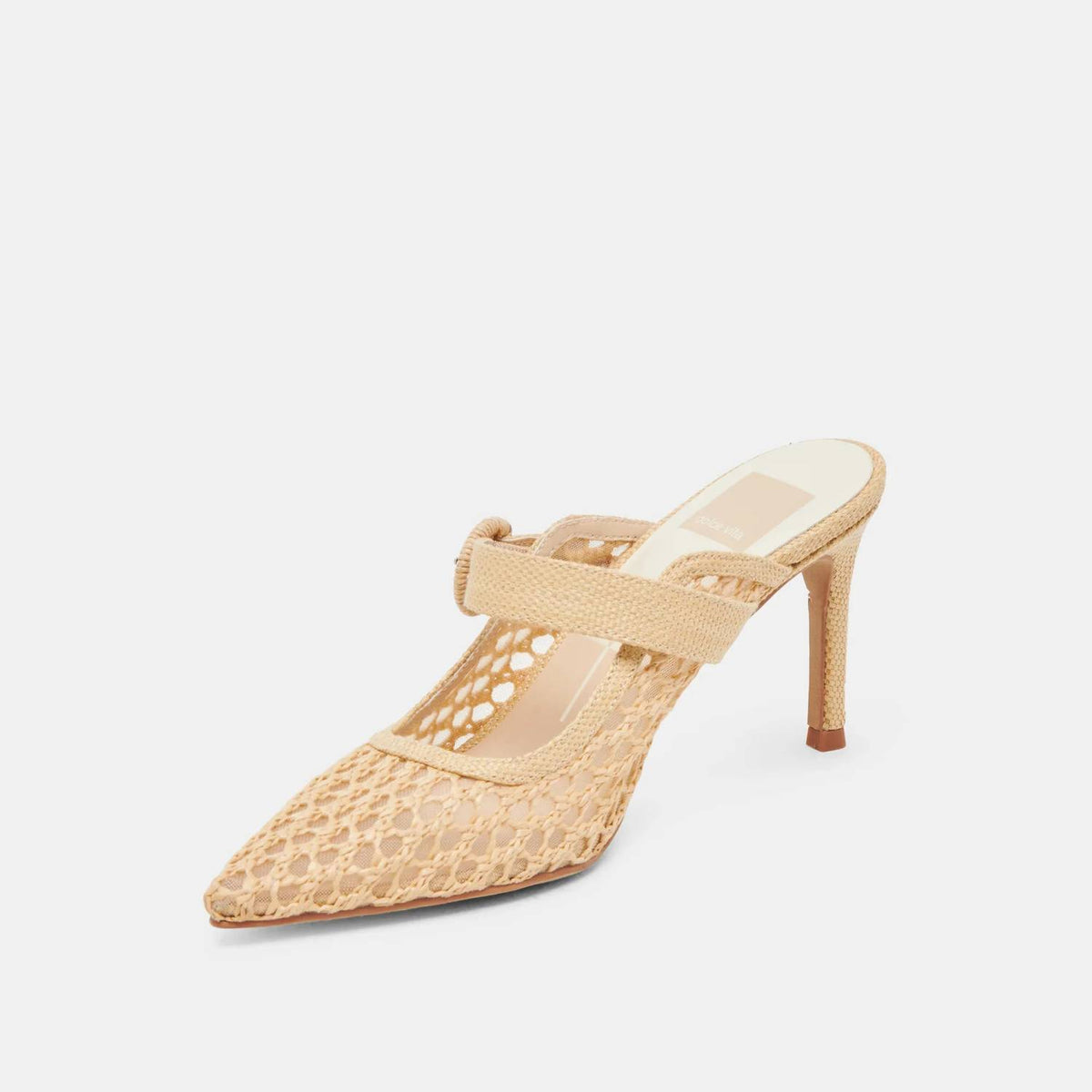 Dolce Vita - Women's Keekee Cross Hatch Raffia Heel