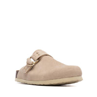 Xti Women's Refresh Suede Clogs in beige - women's shoe