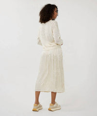 Esqualo - Svea Plisse Changeant Skirt