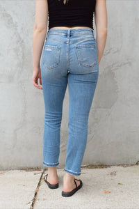 Vervet By Flying Monkey - Remi Crop Slim Straight Jeans