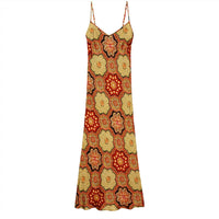 THE GREAT. Women's The Savannah Dress in patchwork print - women's dress - view 4
