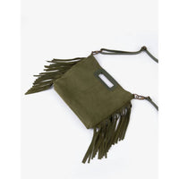 Penelope Chilvers - Women's Fringe Handy Suede Bag