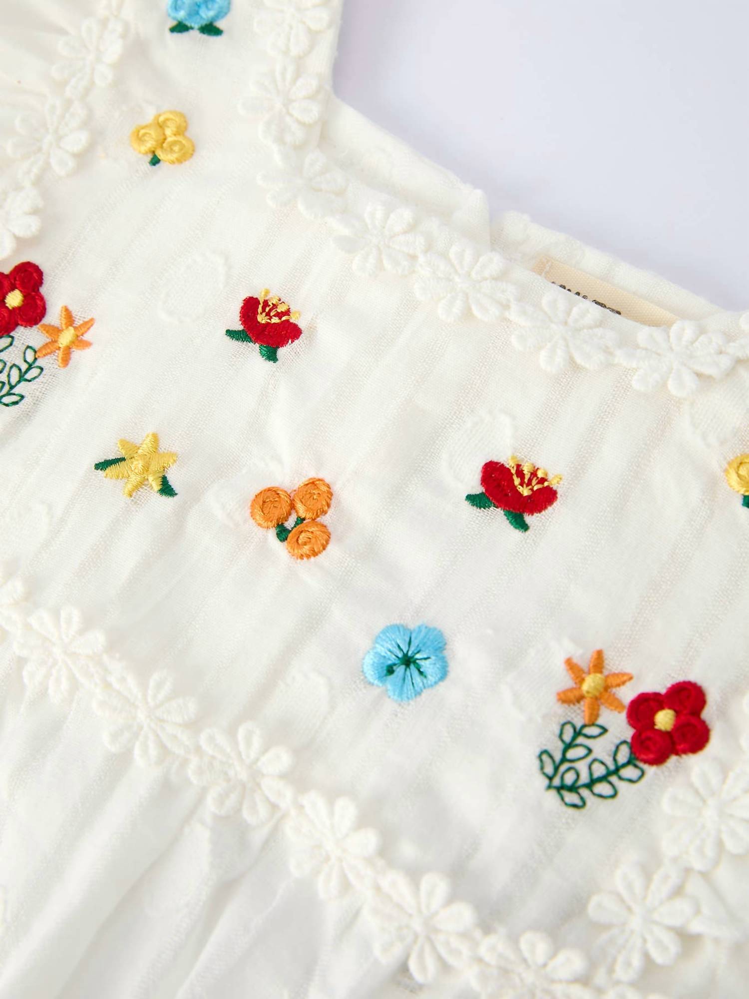 Rylee Faith Designs - Girl's Wildflower Fields Bubble Romper