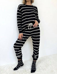 Splendid - Fuzzy Sweater Pajama Set