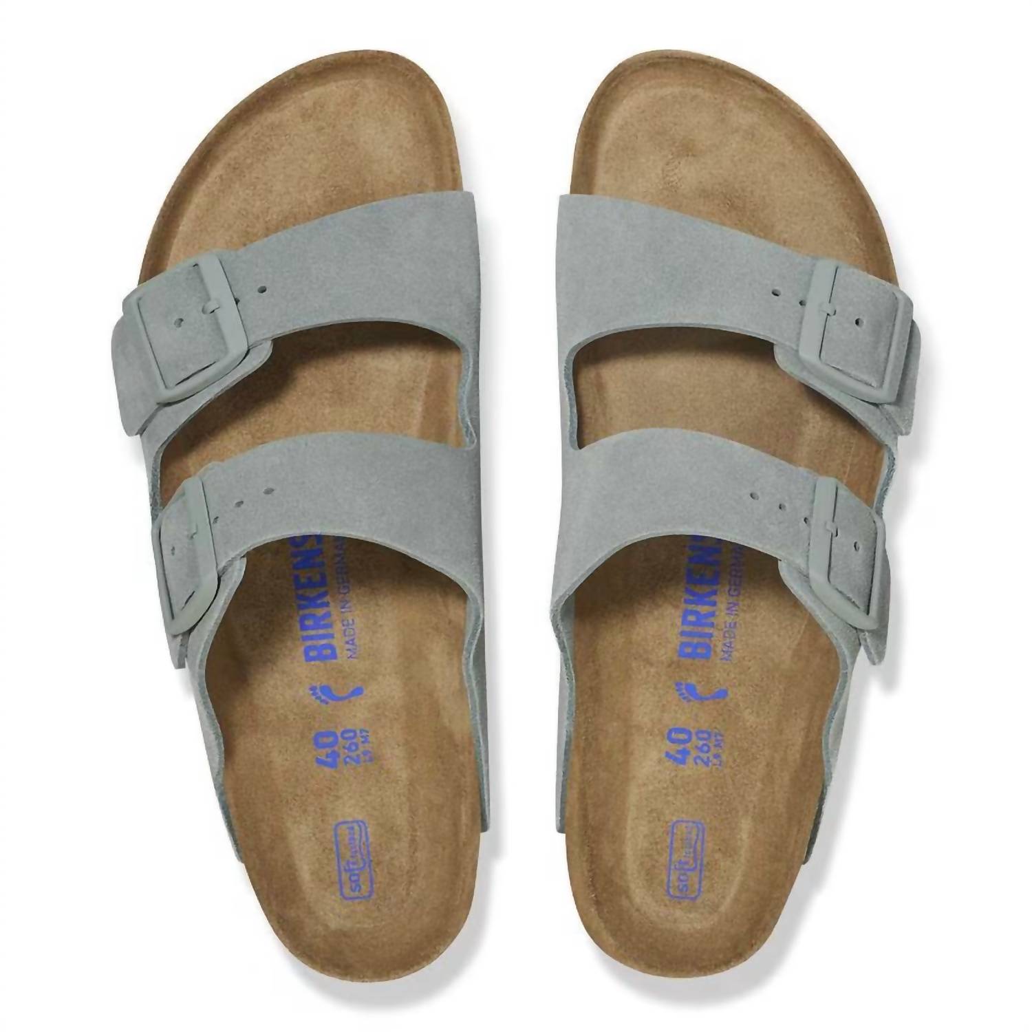 Birkenstock - Women's Arizona Soft Footbed Suede Sandals