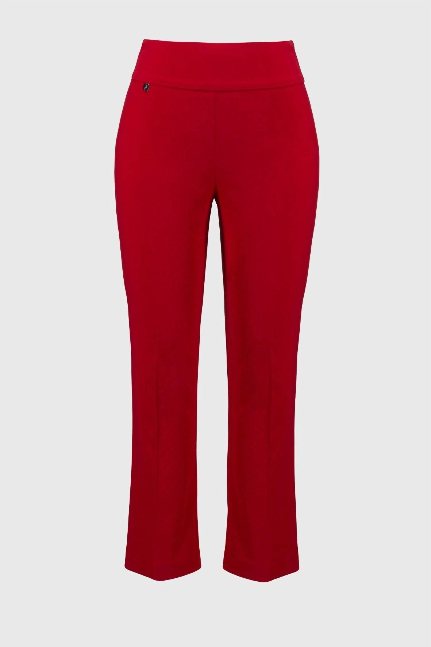 Joseph Ribkoff - Textured Jacquard Crop Pull-on Pants