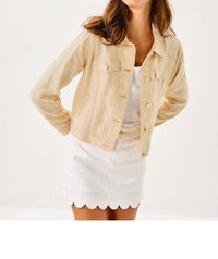 Lilly Pulitzer - Seaspray Linen Jacket