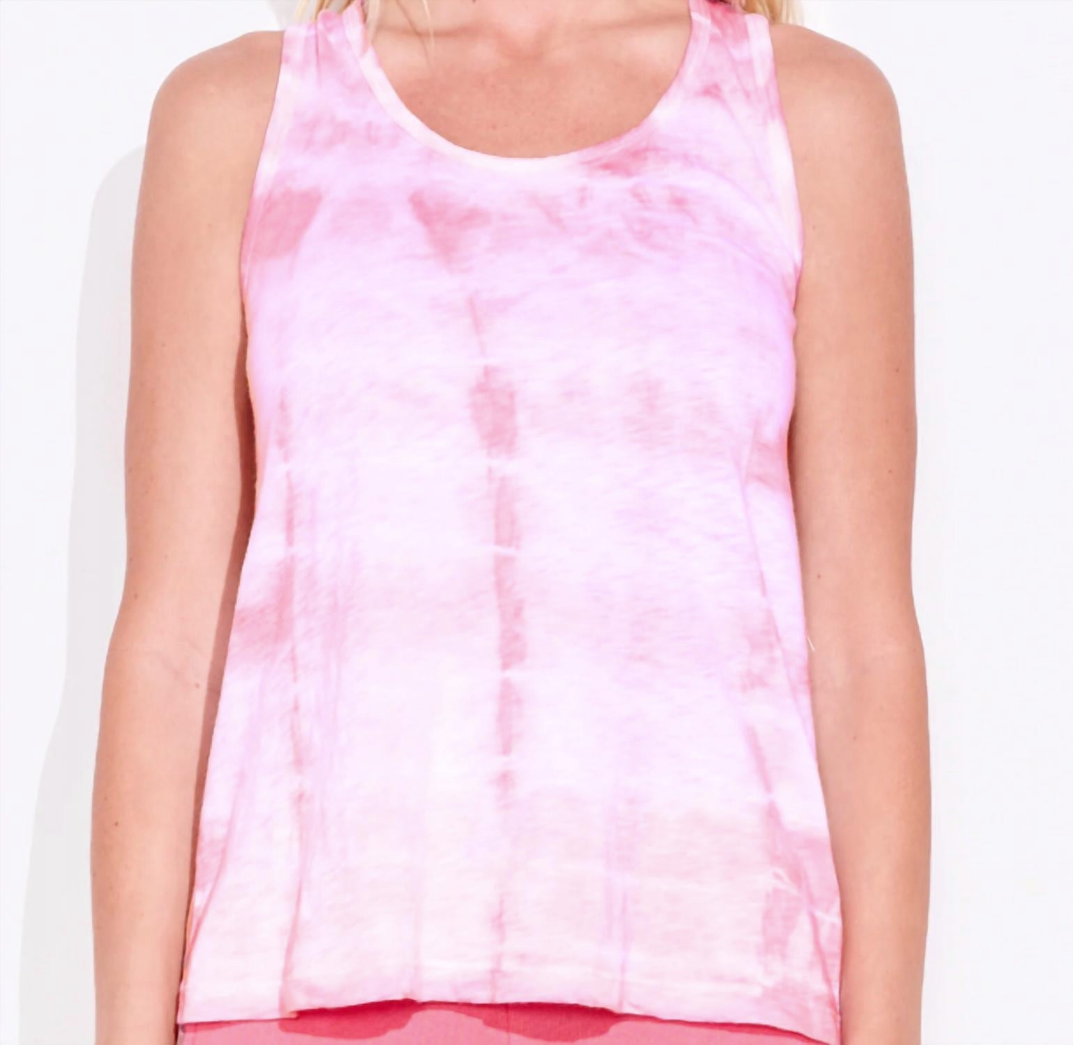 Sundry - Crossback Tie Dye Tank Top