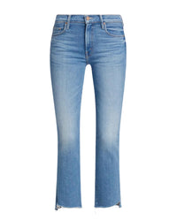 Mother - The Insider Crop Step Fray Jeans