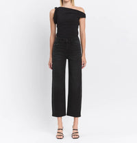 Vervet By Flying Monkey - Super High Rise Wide Barrel Jeans