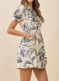 Tcec - Women's Floral Print Dress