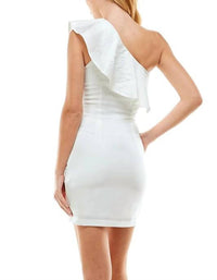Tcec - One Shoulder Mini Dress
