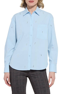 Lysse - Skye Crystal Embellished Button-up Shirt