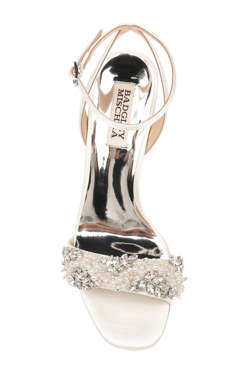Badgley Mischka - Women's Clara Evening Heels - heels - shoes - white