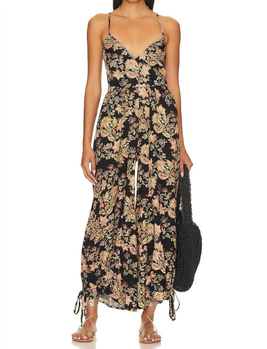 Free People - STAND OUT PRINTED JUMPSUIT