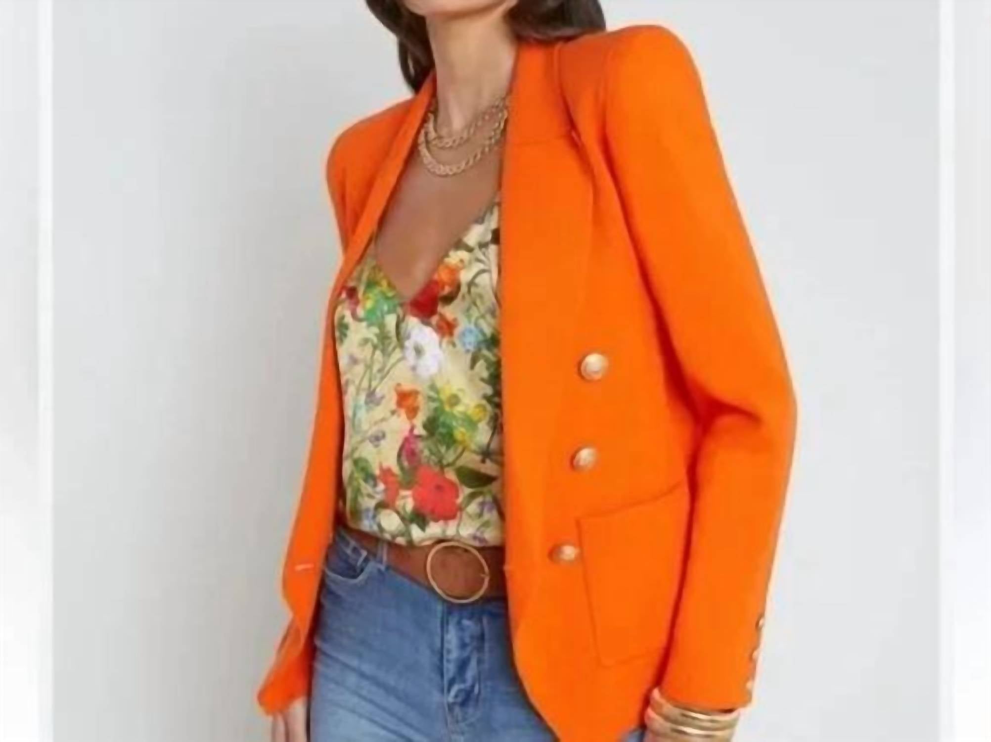 L'Agence - Kenzie Knit Blazer