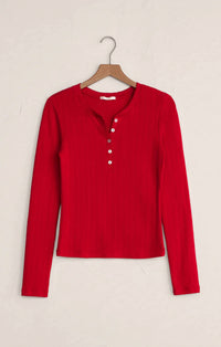 Z Supply - Holly Pointelle Top