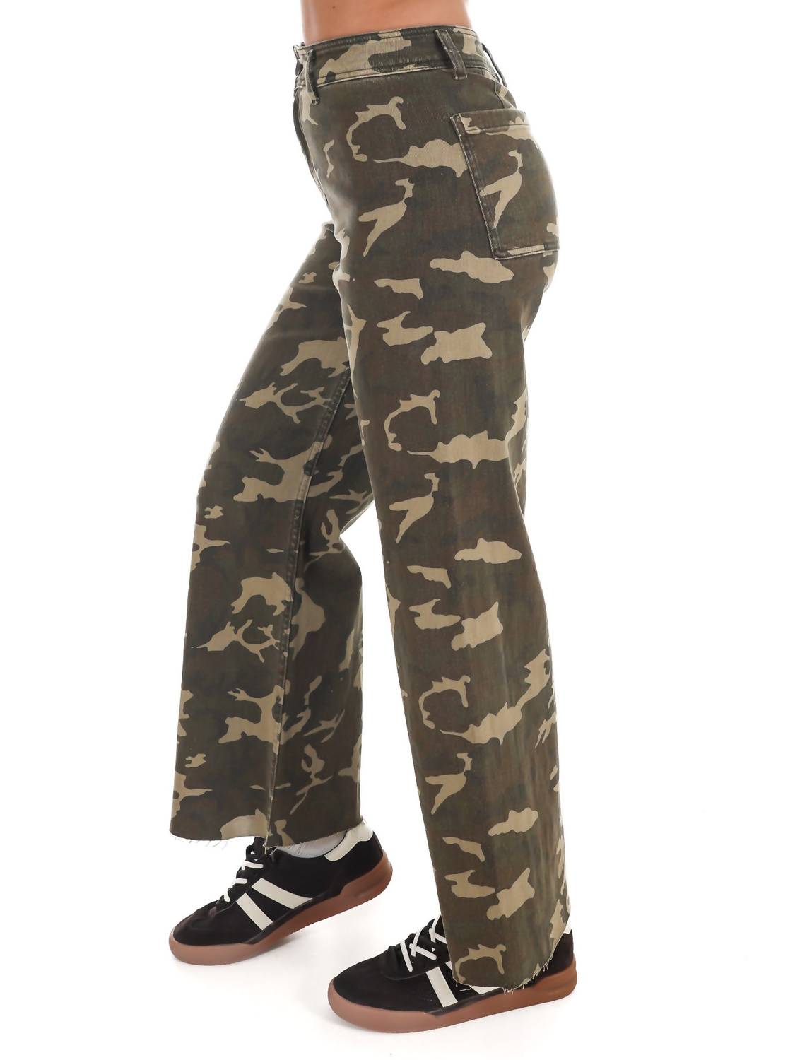 Miou Muse - Women's Backwoods Wide Leg Pants