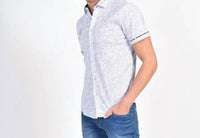 Eight X - Geranium Flower Short Sleeve Shirt