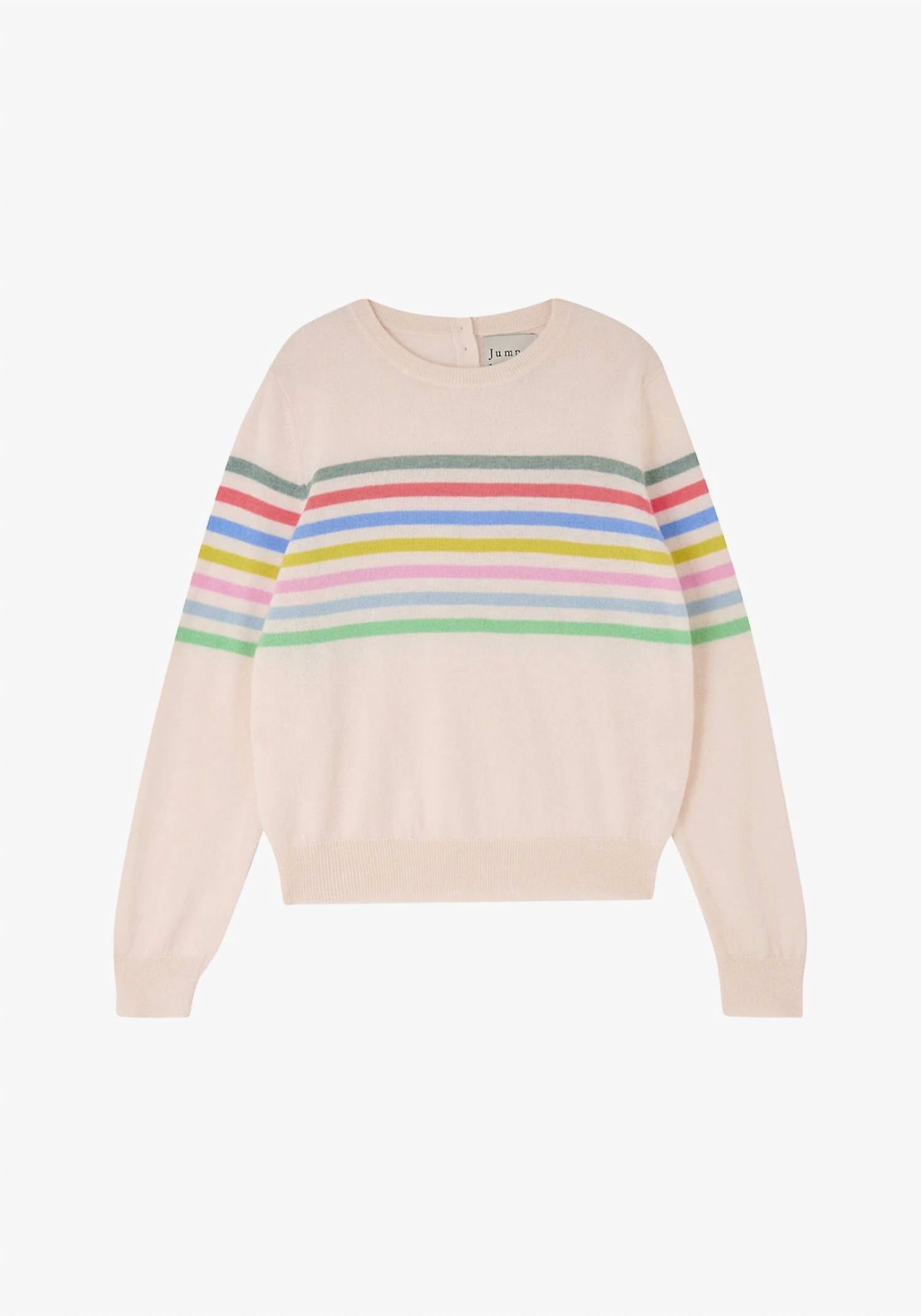 Jumper1234 - Stripe Block Sweater