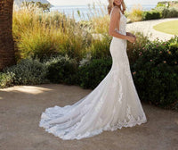 Cosmobella - Opulent Lace Fitted Gown