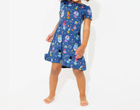 Bellabu Bear - Trolls Music Bamboo Short Sleeve Dress