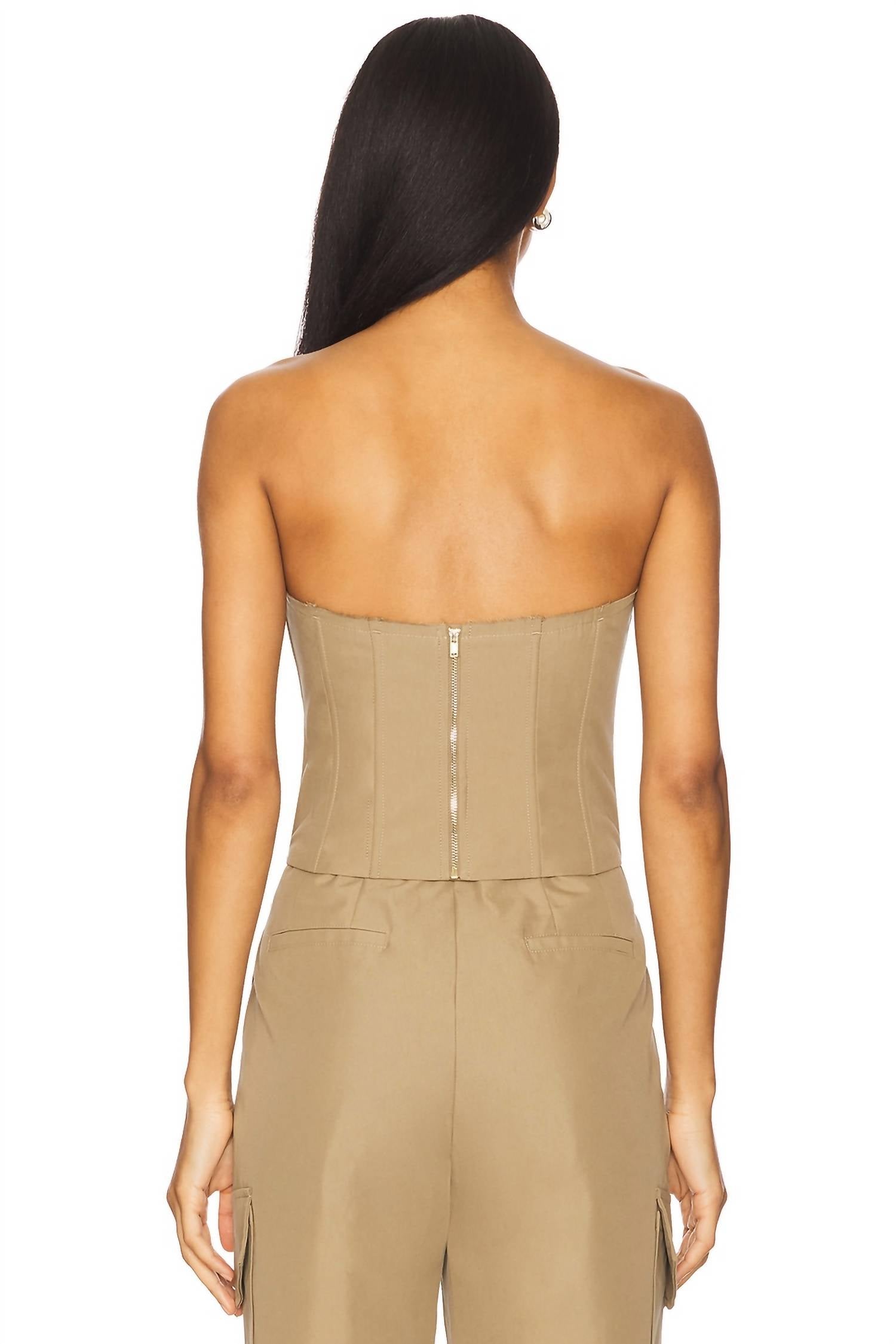 Nonchalant Label - Maya Bustier Strapless Top