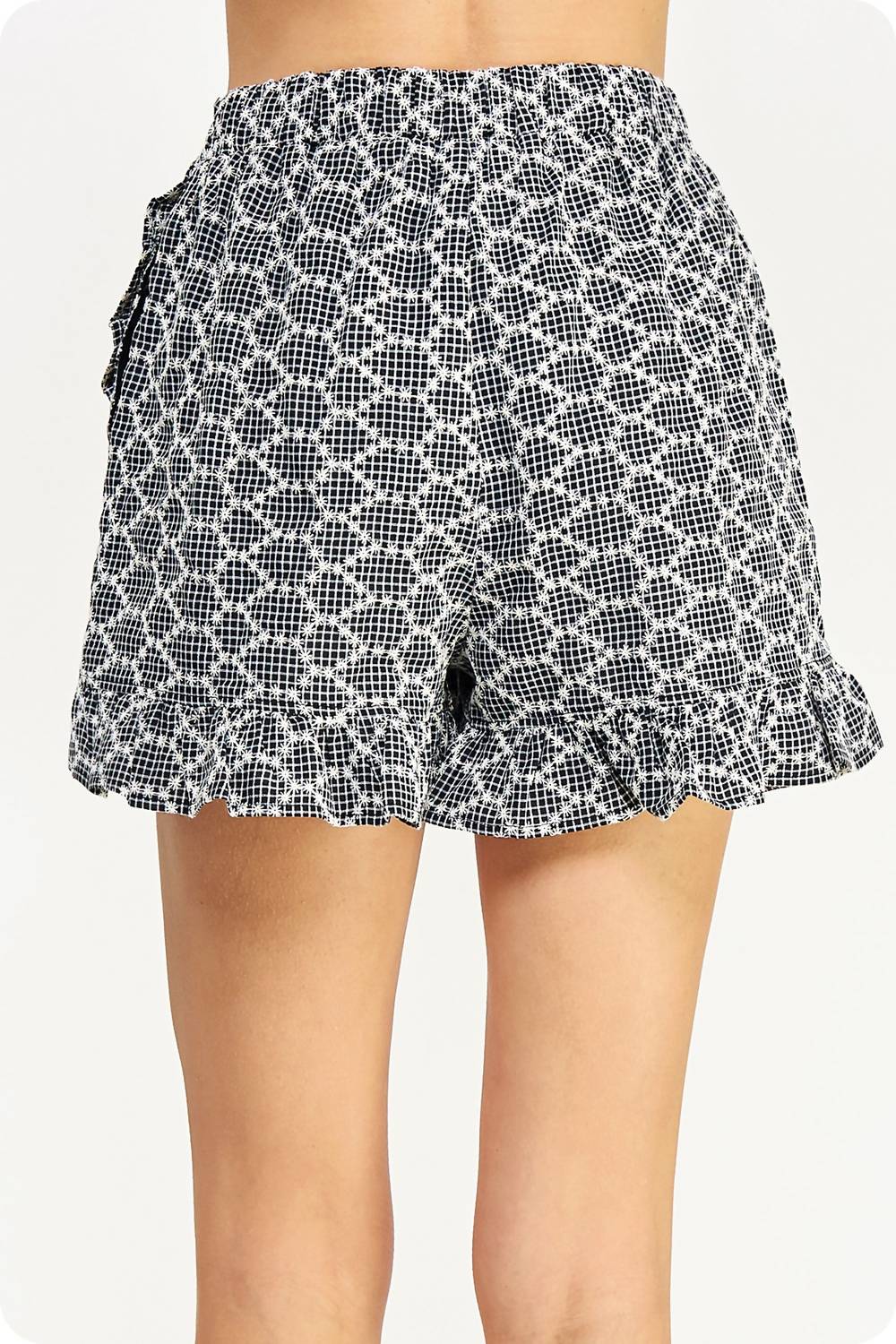 Strut & Bolt - Jenna Embroidered Wrap Skort