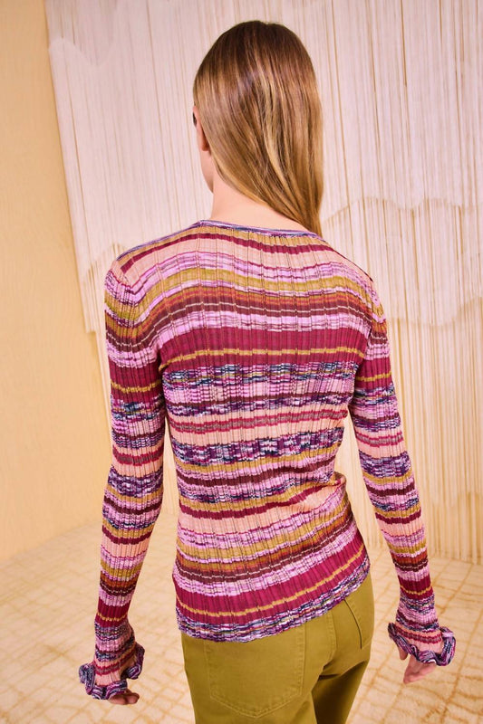 Ulla Johnson - Maci Long Sleeve Knit Pullover Sweater