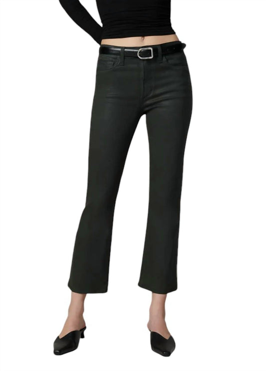 Joe'S Jeans - Callie Coated Cropped Bootcut Jeans