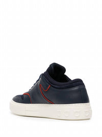 Salvatore Ferragamo - Men's Borg Logo Low-top Sneakers