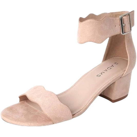 J. Adams - Women's Mimi Suede Ankle Strap Sandals