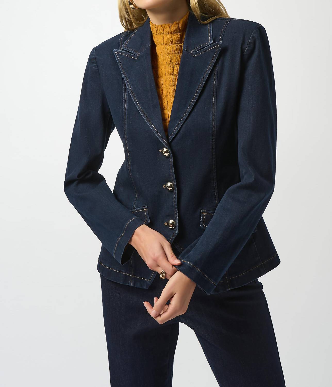 Joseph Ribkoff - Stretch Denim Blazer